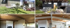 До и после – Реконструкция Современного Дома Середины Века в Ванкувере