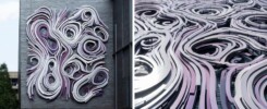 Студия Rob Ley Создает объемные Настенные Рисунки в Центре Атланты